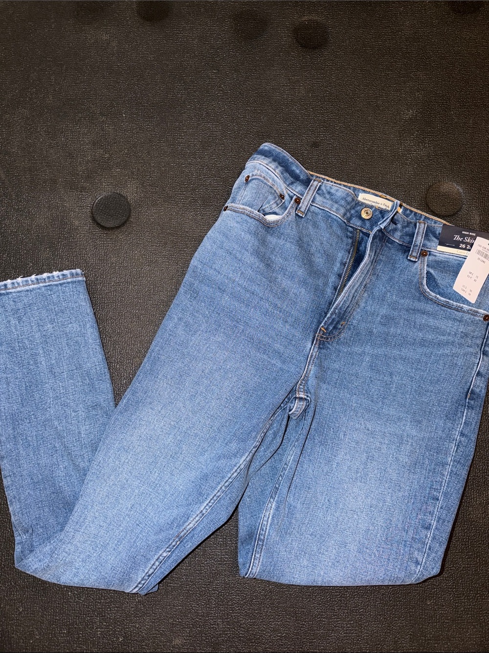 Abercrombie & Fitch Light Blue Skinny Jeans